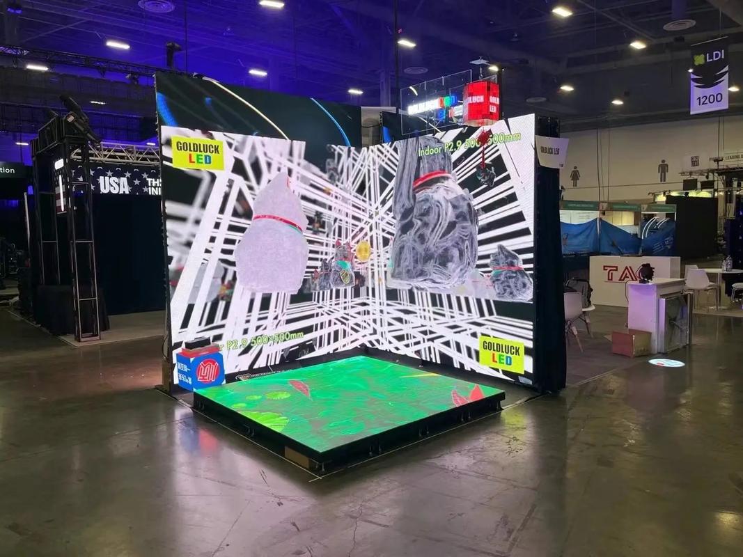金运河“单品极致舞台租赁屏”闪耀美国展会，引领LED室内屏新潮流